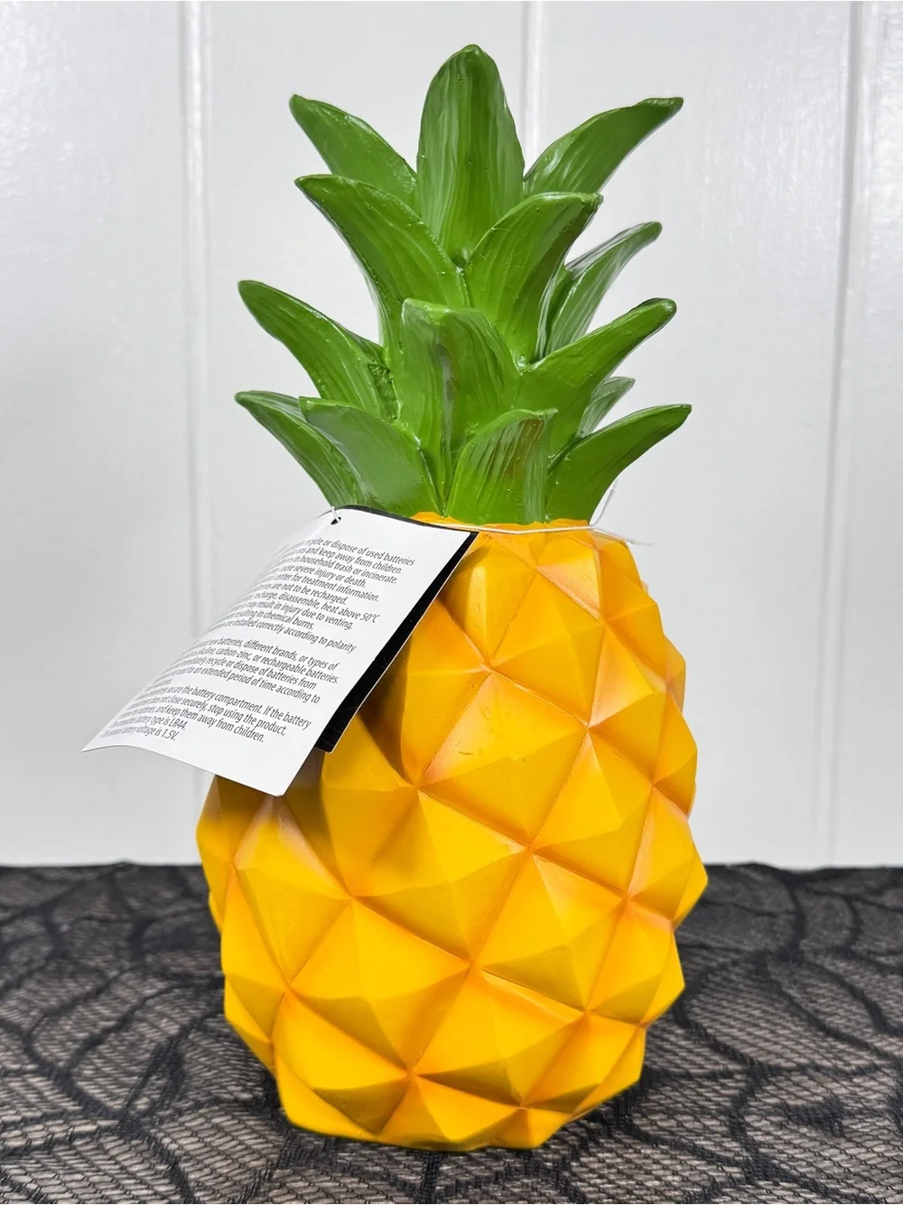 NEW Spooky Hallow Summerween Light Up Pineapple Jack-o-Lantern